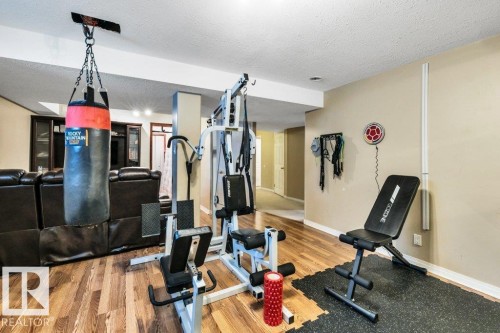 5 Hayden Place, St. Albert, AB - Indoor Photo Showing Gym Room