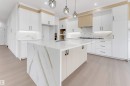 138 Creekside Lane Lane, Leduc, AB  - Indoor Photo Showing Kitchen With Upgraded Kitchen 