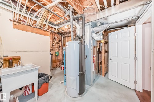 1221 Cunningham Drive, Edmonton, AB - Indoor Photo Showing Basement