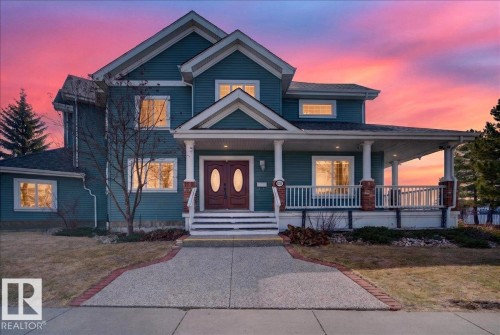 1251 Summerside Drive, Edmonton, AB - Outdoor With Deck Patio Veranda With Facade