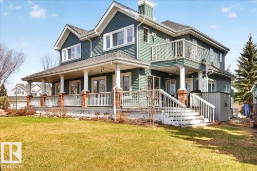 1251 Summerside Drive, Edmonton, AB - Outdoor With Deck Patio Veranda With Facade