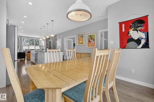9052 92 Street, Edmonton, AB - Indoor Photo Showing Dining Room