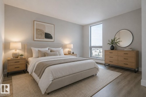 505 10149 Saskatchewan Drive, Edmonton, AB - Indoor Photo Showing Bedroom