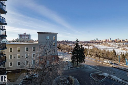 505 10149 Saskatchewan Drive, Edmonton, AB - Outdoor With View