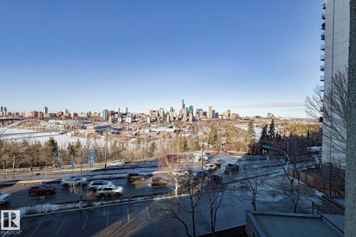 505 10149 Saskatchewan Drive, Edmonton, AB - Outdoor With View