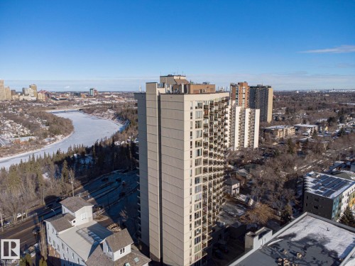 505 10149 Saskatchewan Drive, Edmonton, AB - Outdoor With View