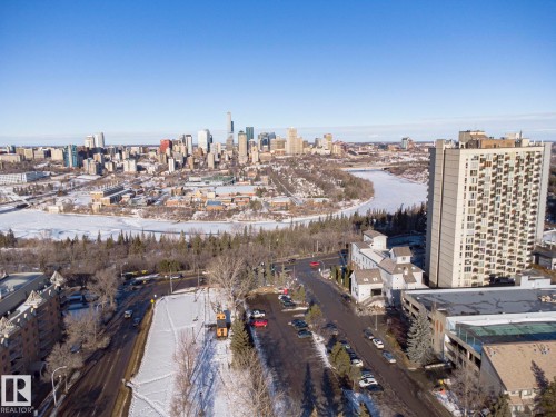 505 10149 Saskatchewan Drive, Edmonton, AB - Outdoor With View