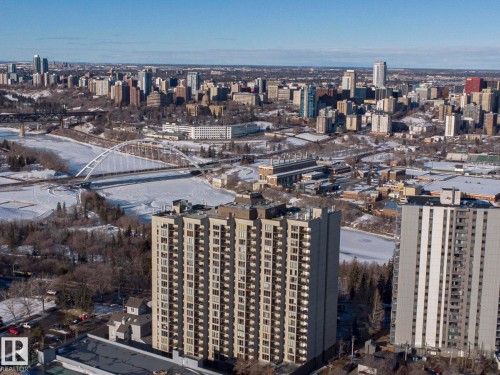 505 10149 Saskatchewan Drive, Edmonton, AB - Outdoor With View