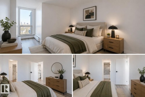 505 10149 Saskatchewan Drive, Edmonton, AB - Indoor Photo Showing Bedroom