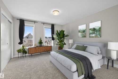 8 2560 Pegasus Boulevard, Edmonton, AB - Indoor Photo Showing Bedroom