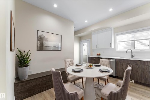 14914 108 Avenue, Edmonton, AB - Indoor Photo Showing Dining Room