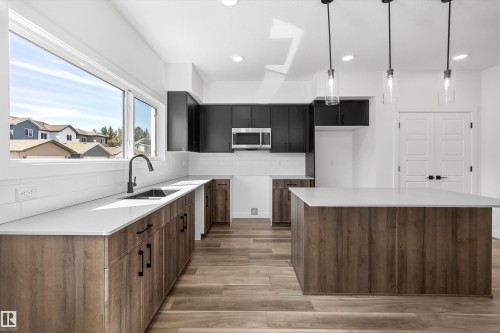 20631 43 Avenue, Edmonton, AB - Indoor Photo Showing Kitchen With Upgraded Kitchen