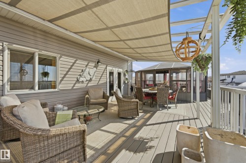 77 Richmond Link, Fort Saskatchewan, AB - Outdoor With Deck Patio Veranda With Exterior