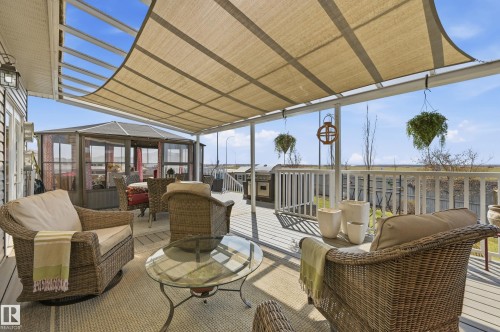 77 Richmond Link, Fort Saskatchewan, AB - Outdoor With Deck Patio Veranda With Exterior
