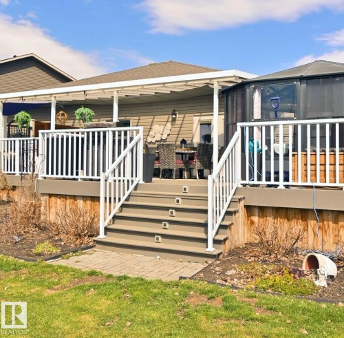 77 Richmond Link, Fort Saskatchewan, AB - Outdoor With Deck Patio Veranda