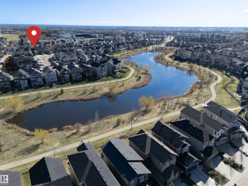 1448 Darby Green Green, Edmonton, AB - Outdoor With Body Of Water With View