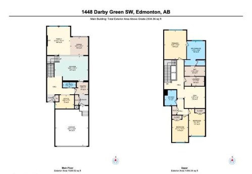 Floor plan - 1448 Darby Green Green, Edmonton, AB - Other