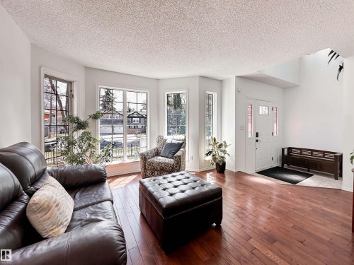 10020 97 Avenue, Edmonton, AB - Indoor Photo Showing Living Room