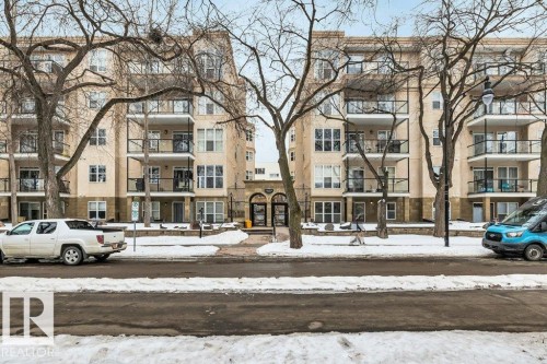 201 11025 83 Avenue, Edmonton, AB - Outdoor With Balcony With Facade