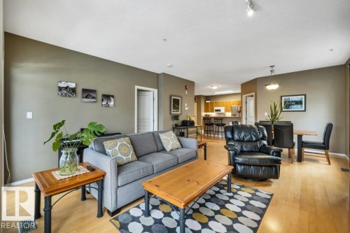 201 11025 83 Avenue, Edmonton, AB - Indoor Photo Showing Living Room