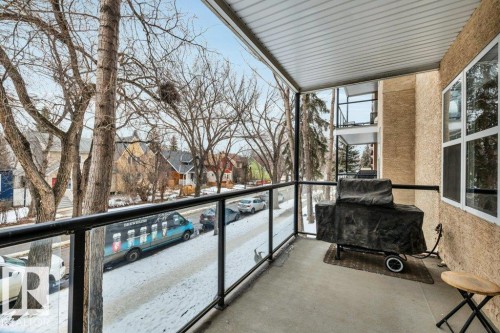 201 11025 83 Avenue, Edmonton, AB - Outdoor With Balcony With Exterior