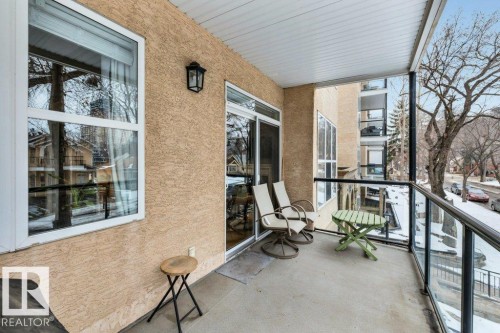 201 11025 83 Avenue, Edmonton, AB - Outdoor With Balcony With Exterior