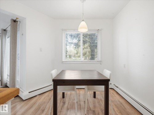 108 5730 Riverbend Road, Edmonton, AB - Indoor Photo Showing Dining Room