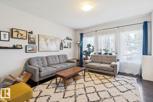 9919 79 Street, Edmonton, AB - Indoor Photo Showing Living Room