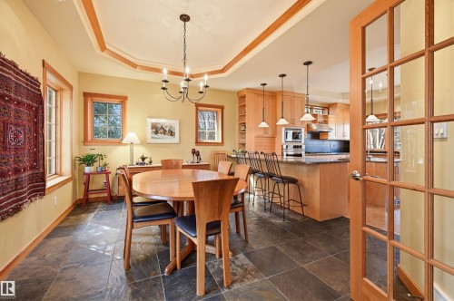 9212 118 Street, Edmonton, AB - Indoor Photo Showing Dining Room