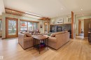 9212 118 Street, Edmonton, AB  - Indoor Photo Showing Living Room With Fireplace 