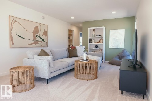 68 Gambel Loop, Spruce Grove, AB - Indoor Photo Showing Living Room