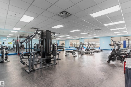 419 7909 71 Street, Edmonton, AB - Indoor Photo Showing Gym Room
