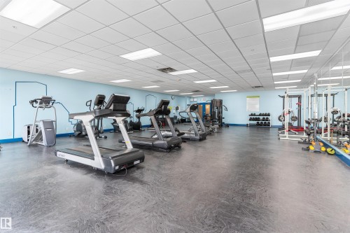 419 7909 71 Street, Edmonton, AB - Indoor Photo Showing Gym Room