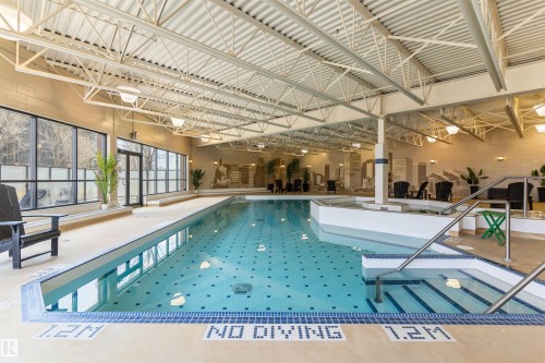 419 7909 71 Street, Edmonton, AB - Indoor Photo Showing Other Room With In Ground Pool