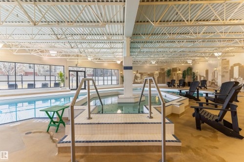 419 7909 71 Street, Edmonton, AB - Indoor Photo Showing Other Room With In Ground Pool