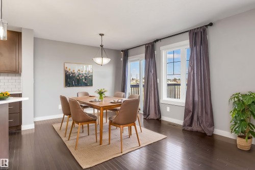 3318 21A Avenue, Edmonton, AB - Indoor Photo Showing Dining Room