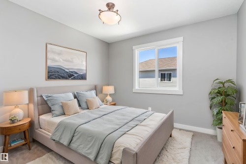 3318 21A Avenue, Edmonton, AB - Indoor Photo Showing Bedroom