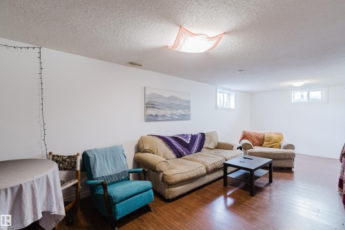 10325 152 Street, Edmonton, AB - Indoor Photo Showing Living Room