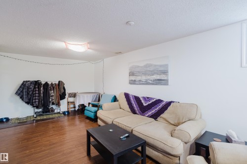 10325 152 Street, Edmonton, AB - Indoor Photo Showing Living Room