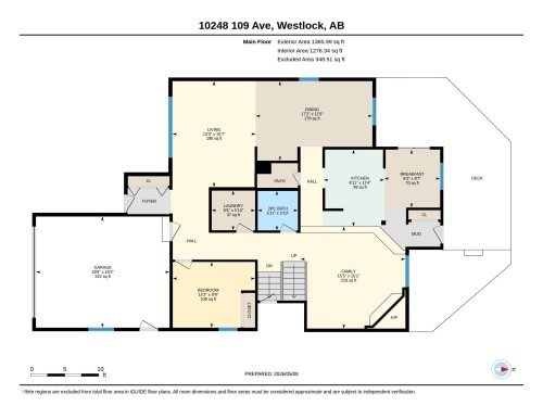 Floor plan - 10248 109 Avenue, Westlock, AB - Other