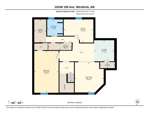 Floor plan - 10248 109 Avenue, Westlock, AB - Other