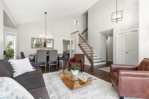 200 Ferguson Place, Edmonton, AB - Indoor Photo Showing Living Room