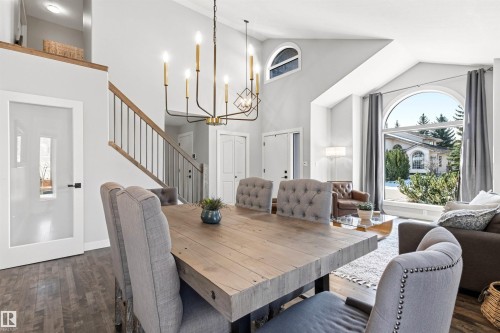 200 Ferguson Place, Edmonton, AB - Indoor Photo Showing Dining Room