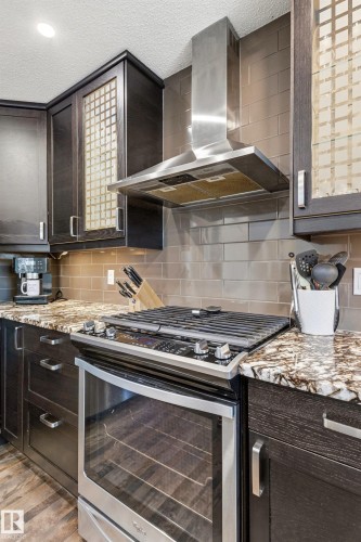 200 Ferguson Place, Edmonton, AB - Indoor Photo Showing Kitchen With Upgraded Kitchen