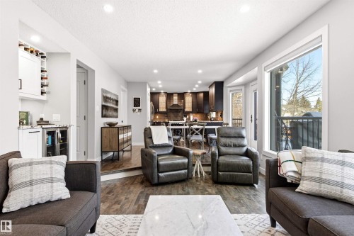 200 Ferguson Place, Edmonton, AB - Indoor Photo Showing Living Room