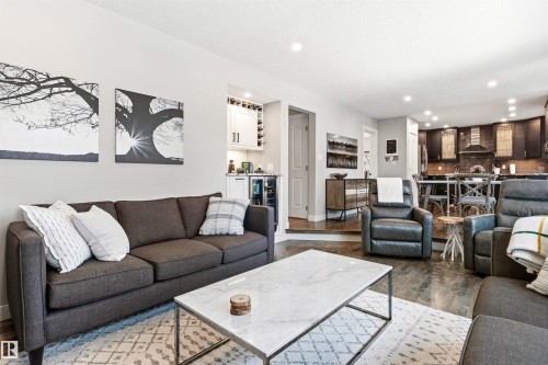 200 Ferguson Place, Edmonton, AB - Indoor Photo Showing Living Room