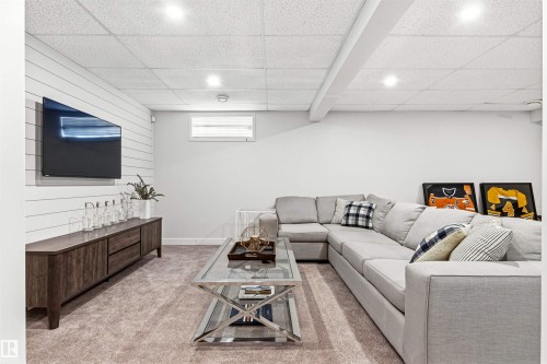 200 Ferguson Place, Edmonton, AB - Indoor Photo Showing Basement
