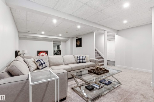 200 Ferguson Place, Edmonton, AB - Indoor Photo Showing Basement