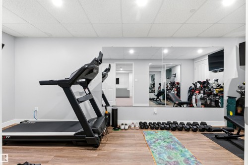 200 Ferguson Place, Edmonton, AB - Indoor Photo Showing Gym Room