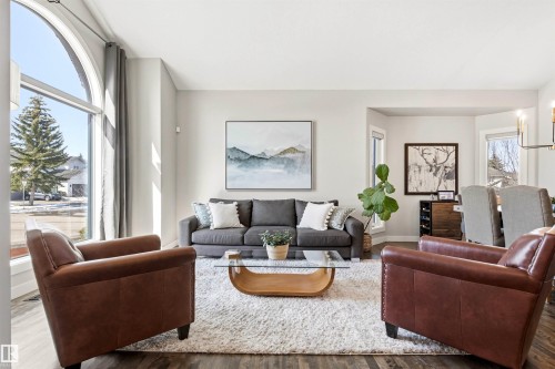 200 Ferguson Place, Edmonton, AB - Indoor Photo Showing Living Room
